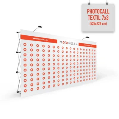 Photocall Textil 7x3