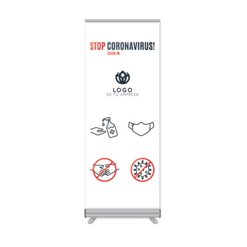 RollUp Stop Coronavirus