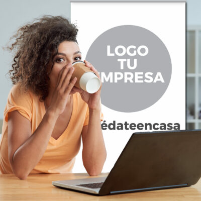 Fondo Videollamada Corporativo 200x200cm