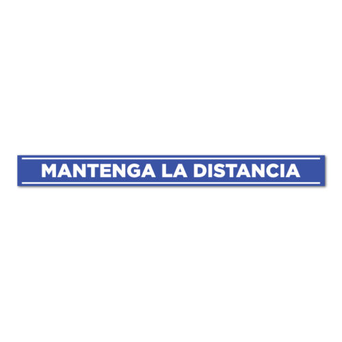 Vinilo de suelo - Distancia de seguridad