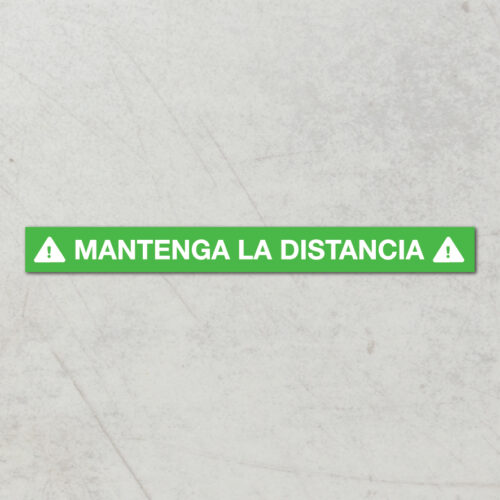 Vinilo de suelo - Distancia de seguridad