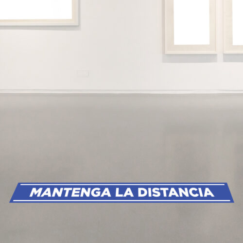 Vinilo de suelo - Distancia de seguridad
