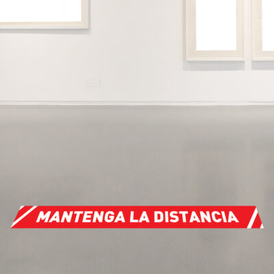 Vinilo de suelo - Distancia de seguridad