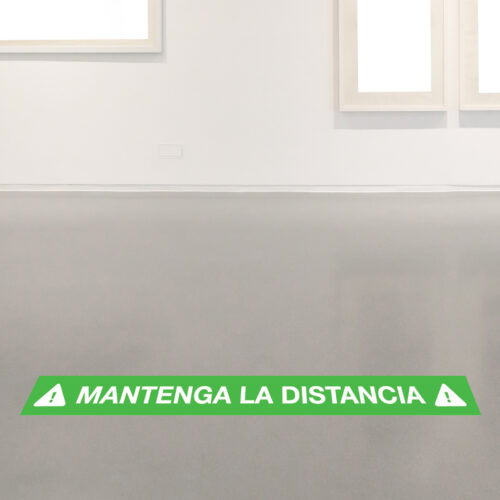 Vinilo de suelo - Distancia de seguridad