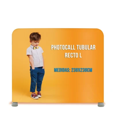 Photocall tubular recto L