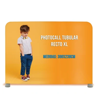 Photocall tubular Recto XL